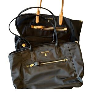 Two Michael Kors Nylon Shoulder Bags!